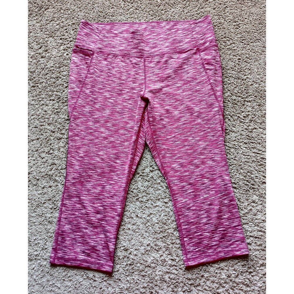LANE BRYANT Livi Activewear Capri Leggings Womens 22-24 Purple